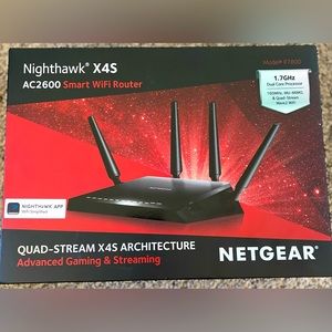 NETGEAR Nighthawk X4S Smart WiFi Router (R7800) - AC2600